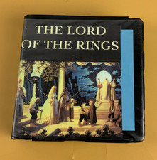 Unique 1999 USA Made Lord of the Rings JRR Tolkien Audiobook 13-CD Custom binder