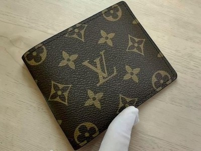 Louis Vuitton LV Slender Wallet Brown W/Box