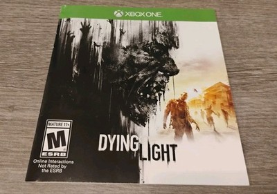 Dying Light (Microsoft Xbox One, 2015) Manual Only