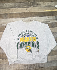 Vintage 1997 Green Bay Packers Conference Champions Crewneck Sweatshirt Mens XL