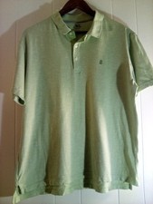 Men's Large Mint Green IZOD Saltwater: Relaxed Classics Short Sleeve Polo