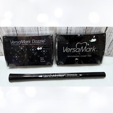 Tsukineko VERSAMARK Dazzle Watermark Ink Pads Versamarker Lot