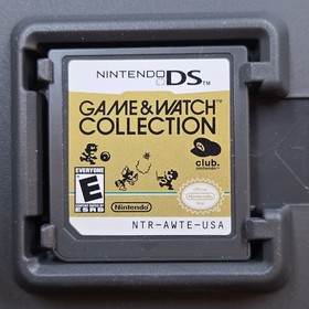 Nintendo DS Game And Watch Collection RARE Club Nintendo 