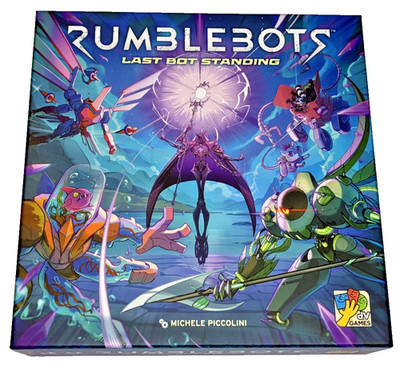 DV Giochi Games Boardgame Rumblebots Box NM + Reinforcements Exp Autobattler
