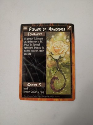 Flower Of Aphrodite - Rage Unlimited - LP Rare Rage CCG