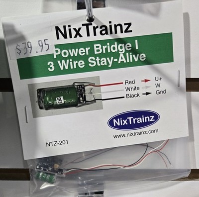 Nixtrainz Power Bridge I, 3-wire Keep Alive NTZ-201