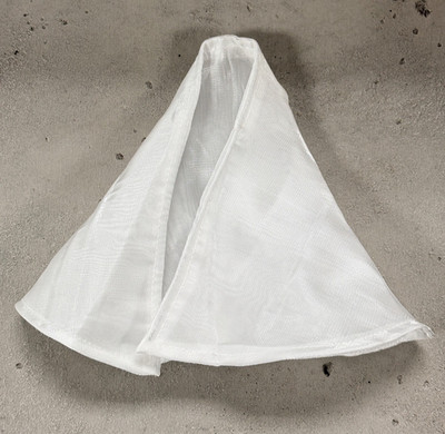 SU-C-WV-TRN: 1/12 Wired White Translucent Cape for Marvel Legends Vision Figure