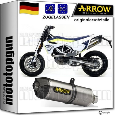 ARROW AUSPUFF OP RACE-TECH ALUMINIUM C HUSQVARNA 701 SUPERMOTO 2017 17 2018 18