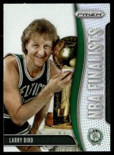 2019-20 Panini Prizm NBA Finalists Silver Prizm Larry Bird Boston Celtics #8