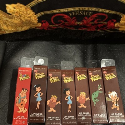 I Heart Revolution Cocoa Pebbles Lip Gloss 7 Lipglosses! BRAND NEW IN BOX