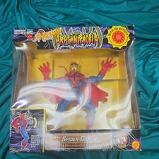NIB Spider-Man Wind-Up Animated Arachniphobia Spider-Goblin Toybiz Marvel Comics