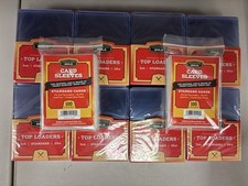 200ct Cardboard Gold 20-35pt Toploaders And Penny Sleeves For All Trading Cards 200ct Cardboard Gold 20-35pt Toploaders And Penny Sleeves For All Trading Cards
