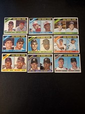 1966 Topps Baseball Lot 9 Dif ALL Rookies Roy White Lee May Low Shipping Cost