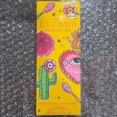 ESCADA Flor Del Sol Eau de Toilette Natural Spray, Limited Edition 3.3 fl oz