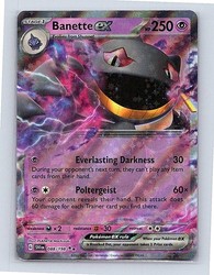 Banette ex 088/198 Scarlet & Violet