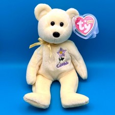 TY Beanie Baby - COLORADO COLUMBINE the Bear (Show Exclusive) (8.5 inch)