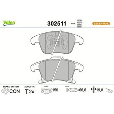 Plaquette de frein Ford S-MAX