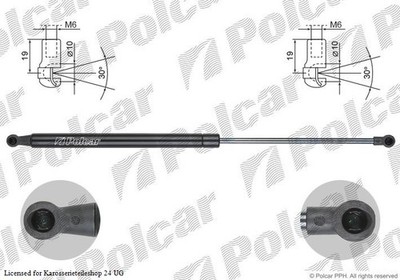 Gasfeder Heckklappe Links / Rechts 485Mm für Opel Movano B X62 Pritsche ab 10->