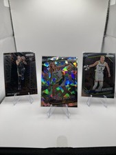 Paige Bueckers 2025 Prizm - Cracked Ice, Base, Fireworks 3 Card Lot