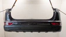 KIA SPORTAGE QL MK4 BUMPER REAR WITH PARKING SENSORS IN SILVER DARK METAL 2016