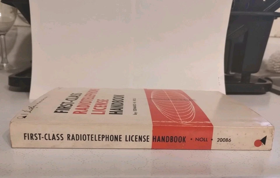 First-Class Radiotelephone License Handbook, by Edward M Noll (1968) - Image 3 of 4