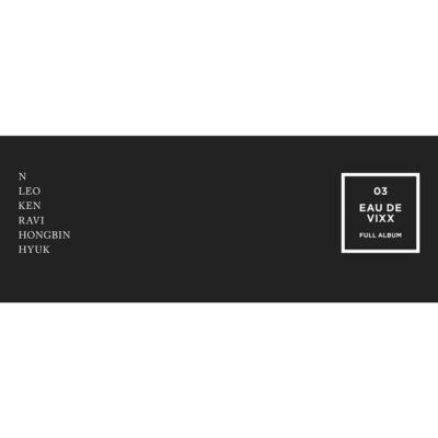 VIXX EAU DE VIXX 3rd Album CD+Booklet+Photocard+Postcard+Etc KPOP