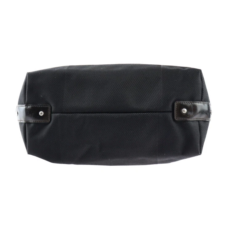 Bolso de Mano LOUIS VUITTON M93085 Kugar Damier Jean Bolso de Mano Lona Cuero Negro Foto 4 de 4