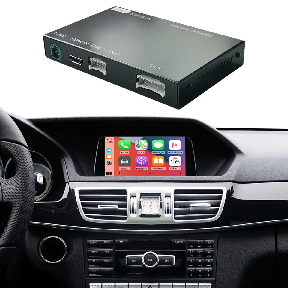 Wireless CarPlay Android Auto Interface for Mercedes Benz E-Class W212 2012-2015 - Image 2 of 4