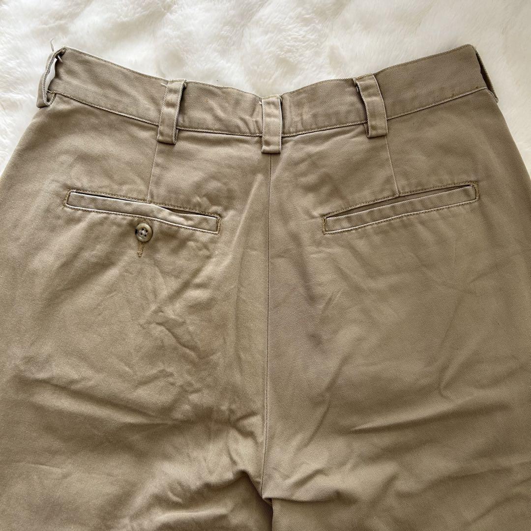 BANANA REPUBLIC Chino Pants Plain Simple Beige 6L image 4
