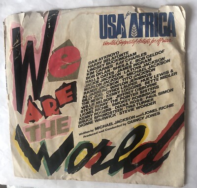 USA For Africa - We Are The World / Quincy Jones - Grace 45 RPM