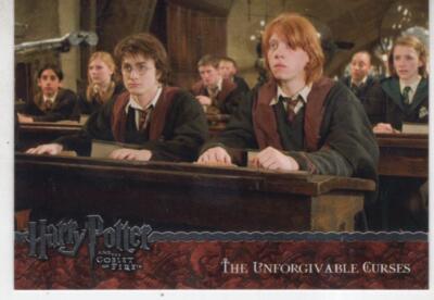 Harry Potter Feuerkelch Basiskarte #32 Die unverzeihlichen Flüche