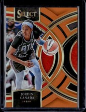 2024 Panini Select WNBA - Premier Level Jordin Canada #198 Orange Prizm /125