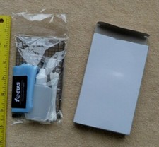 Focus Camera Lens Cleaning Kit with Clear LCD Universal Screen Protector