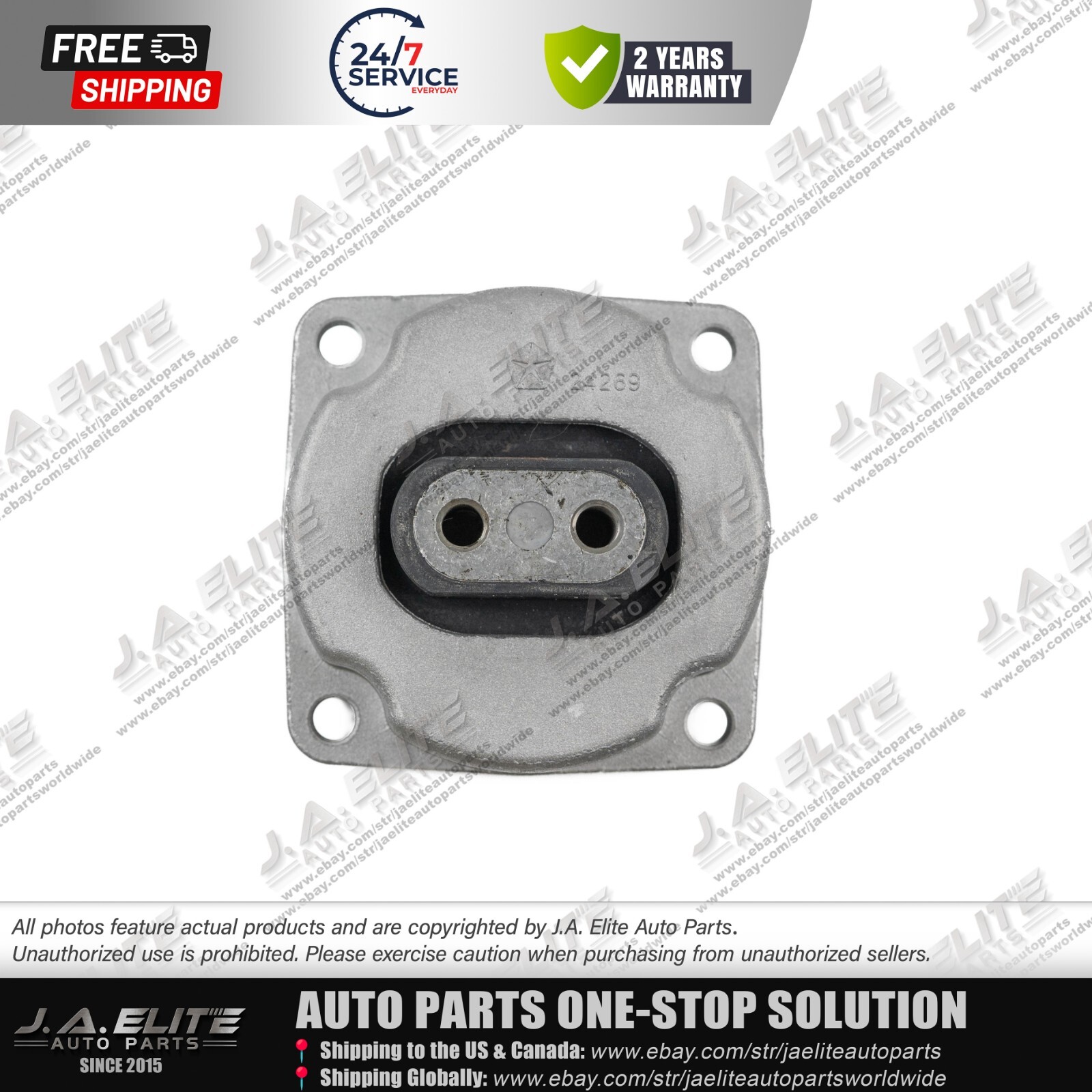 Gearbox Side Suspension Bushing fits Maserati Ghibli Quattroporte 2WD 675000031
