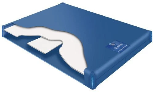 CAL KING 65% TETHERED WAVELESS MID BODY SUPPORT WATERBED MATTRESS BUNDLES