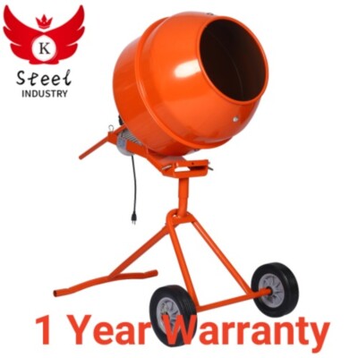 5.0 cu. ft. Portable Concrete Mixer,electric cement mixer ETL certificated motor