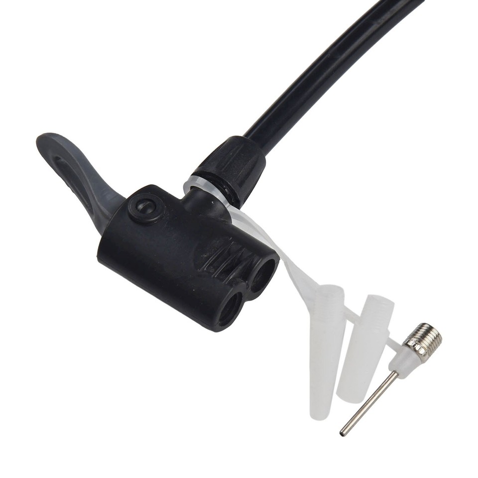 Durable 125cm Bicycle Air Pump Hose Extension Tube Compatible with Most