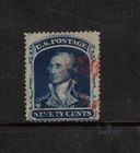 USA #39 Very Fine Used Extremely Rare With Owners Handstamp On Reverse *W Cert*