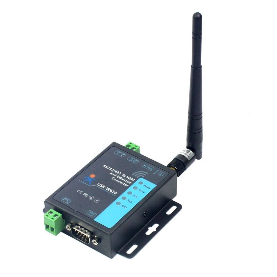USR-W610 RS232/485 to WiFi Ethernet Converter Supports Multiple Networking Mode - Image 3 of 4