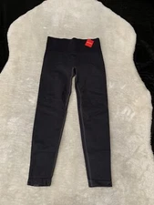 Spanx NWT Black Haze Look at Me Now Seamless Track Stripe 50232R Size Large