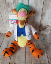 Disney Store Winnie Pooh Mad Scientist Tigger 9in Bean Bag Plush W/ Tag
