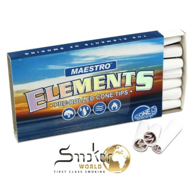 5 x ELEMENTS   MAESTRO  PRE-ROLLED CONE TIPS / 21 Stück (vorgerollt)