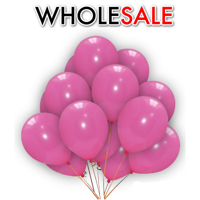 GROSSHANDEL LUFTBALLONS HOT PINK GROSSPREIS RESTPOSTEN BALLON HOCHZEIT GEBURTSTAGSPARTY 