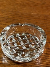 Vintage Glass Ashtray 
