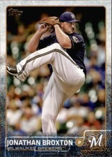 2015 Topps #666 Jonathan Broxton - NM