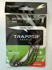TRAPPER HEAVY COVER SUPER WIDE GAP XXX HEAVY HOOK - SIZE 5/0- 17 PACKS