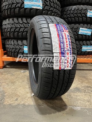 2 New American Roadstar Sport A/S Tires 195/55R15 85V SL BSW 195 55 15 1955515