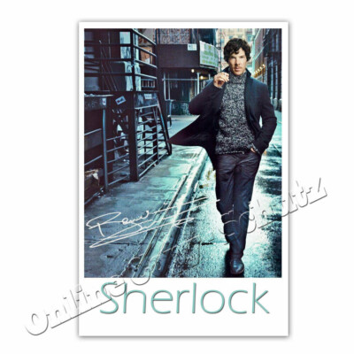 Benedict Cumberbatch   °  Sherlock (TV Series)  Autogrammfoto  |5|