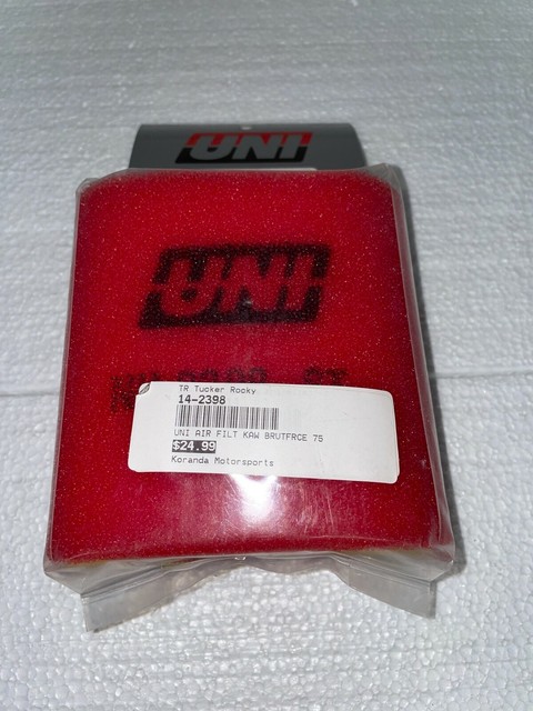 Uni Filter Nu-2398st 2-stufiger Luftfilter – Waschbar, Für ATV & Motorräder, Erhöht Motorleistung & -lebensdauer