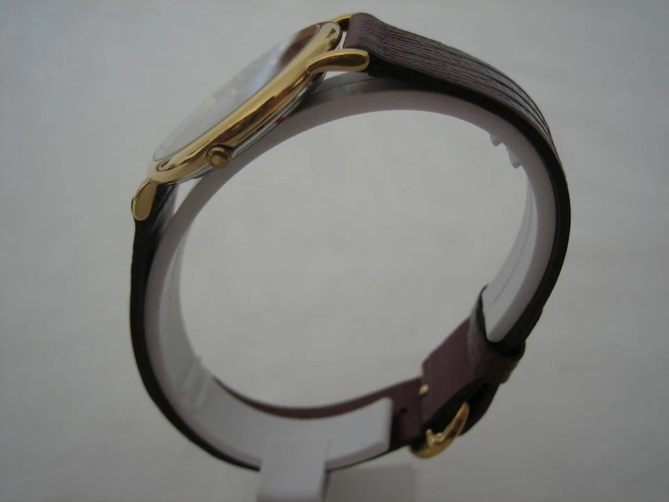 NOS NEW SWISS MADE SLIM GOLD PLATED QUARTZ WOMEN'S PAUL PICOT WATCH 1980'S - Image 2 of 4